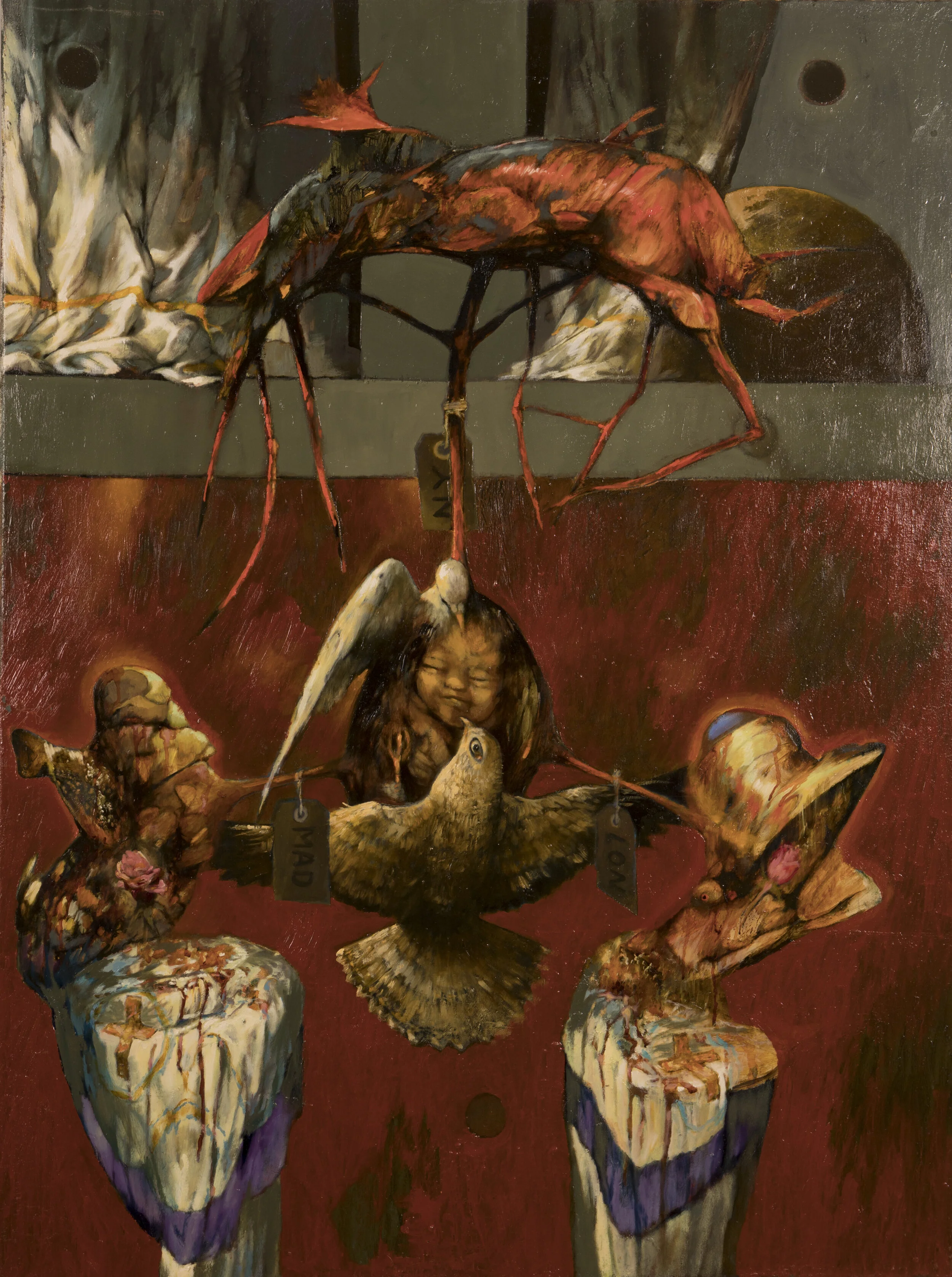 Terrorism, 2009Oil on canvas, 100 x 76cm