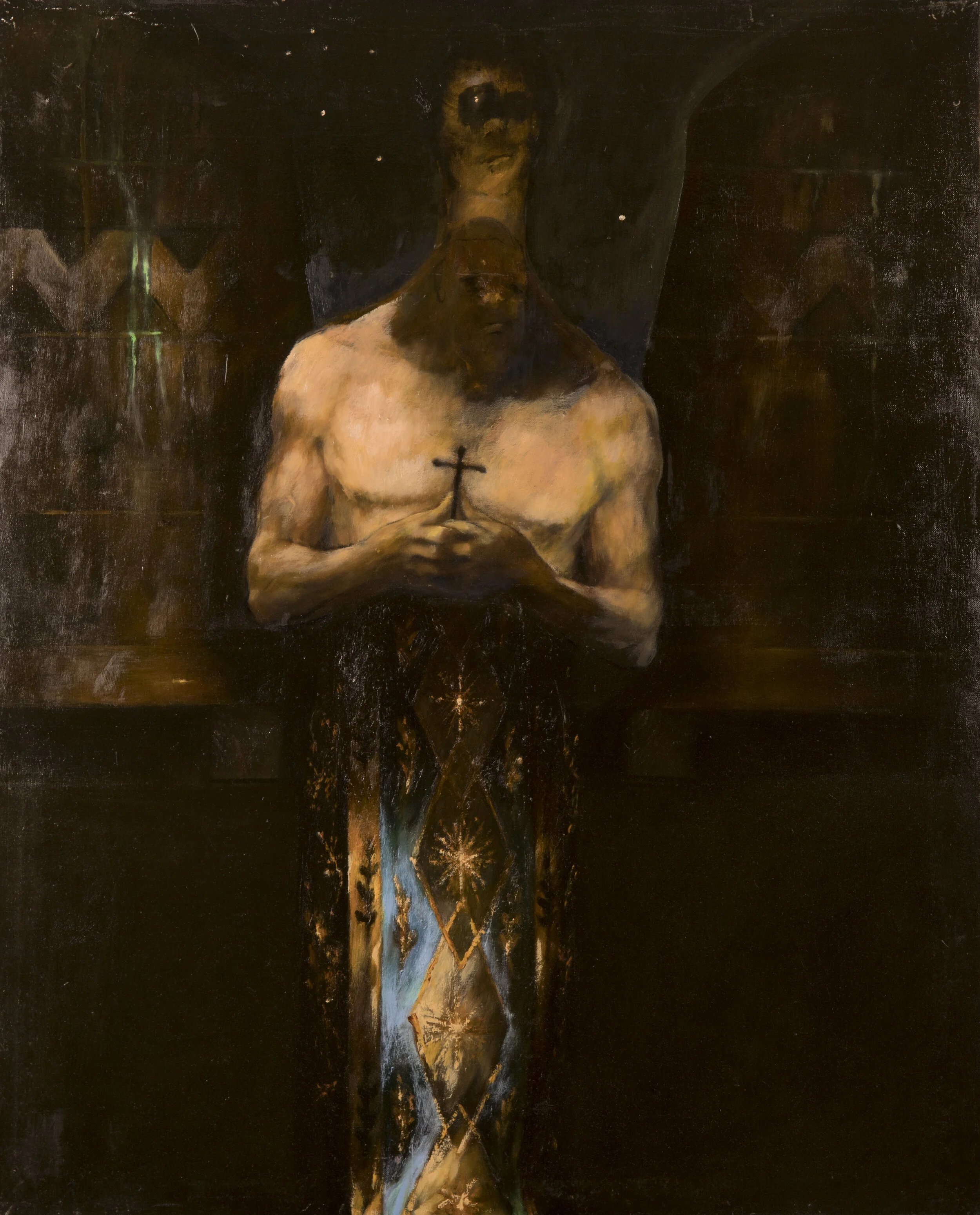 The Bell Ringer, 2012Oil on canvas, 100 x 81cm