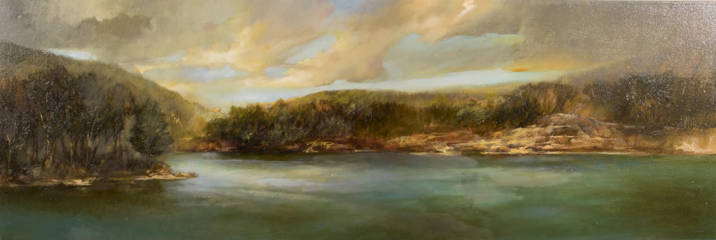 Ibiza 2014Oil on canvas, 40 x 120cm
