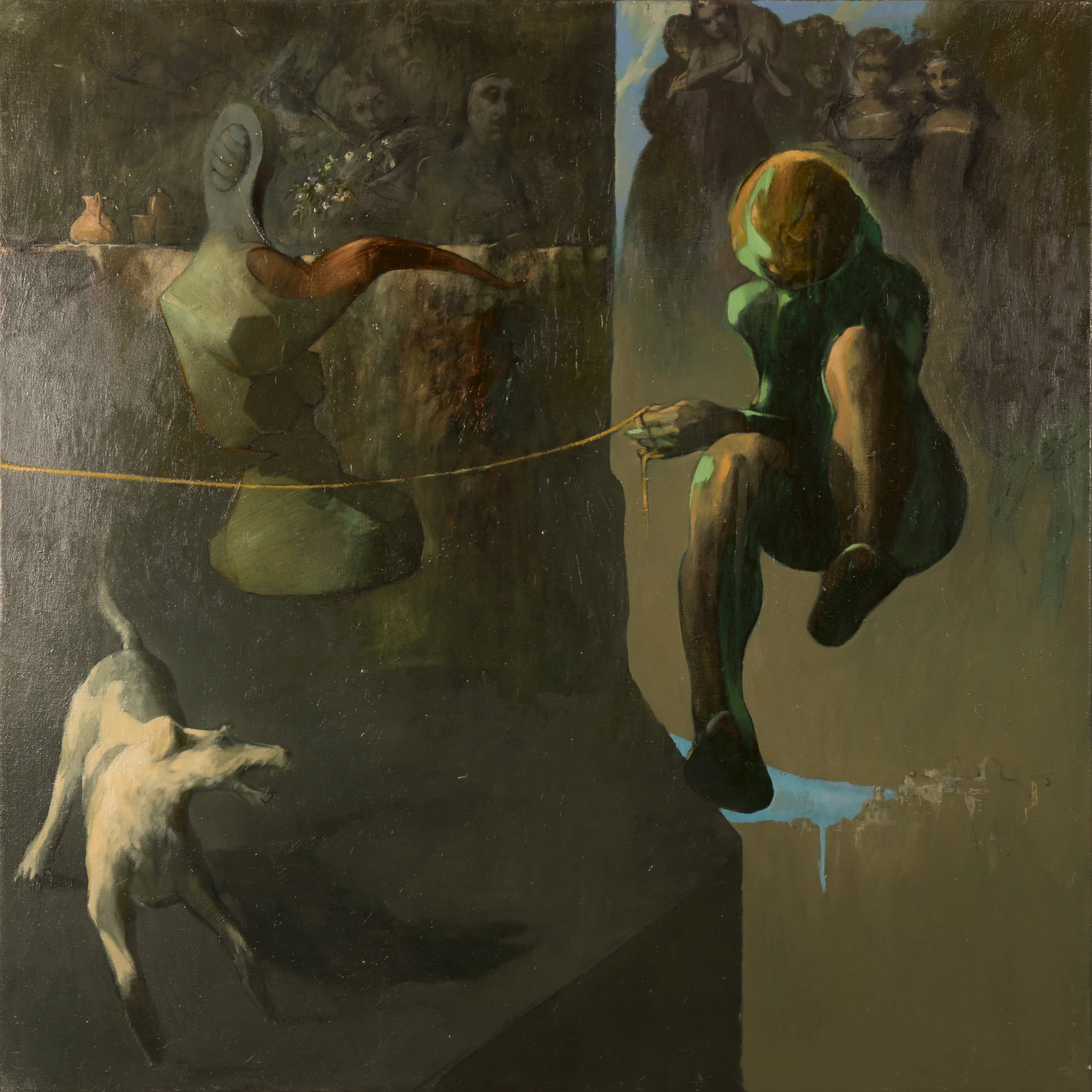 Inside, 2000Oil on canvas, 89 x 91cm