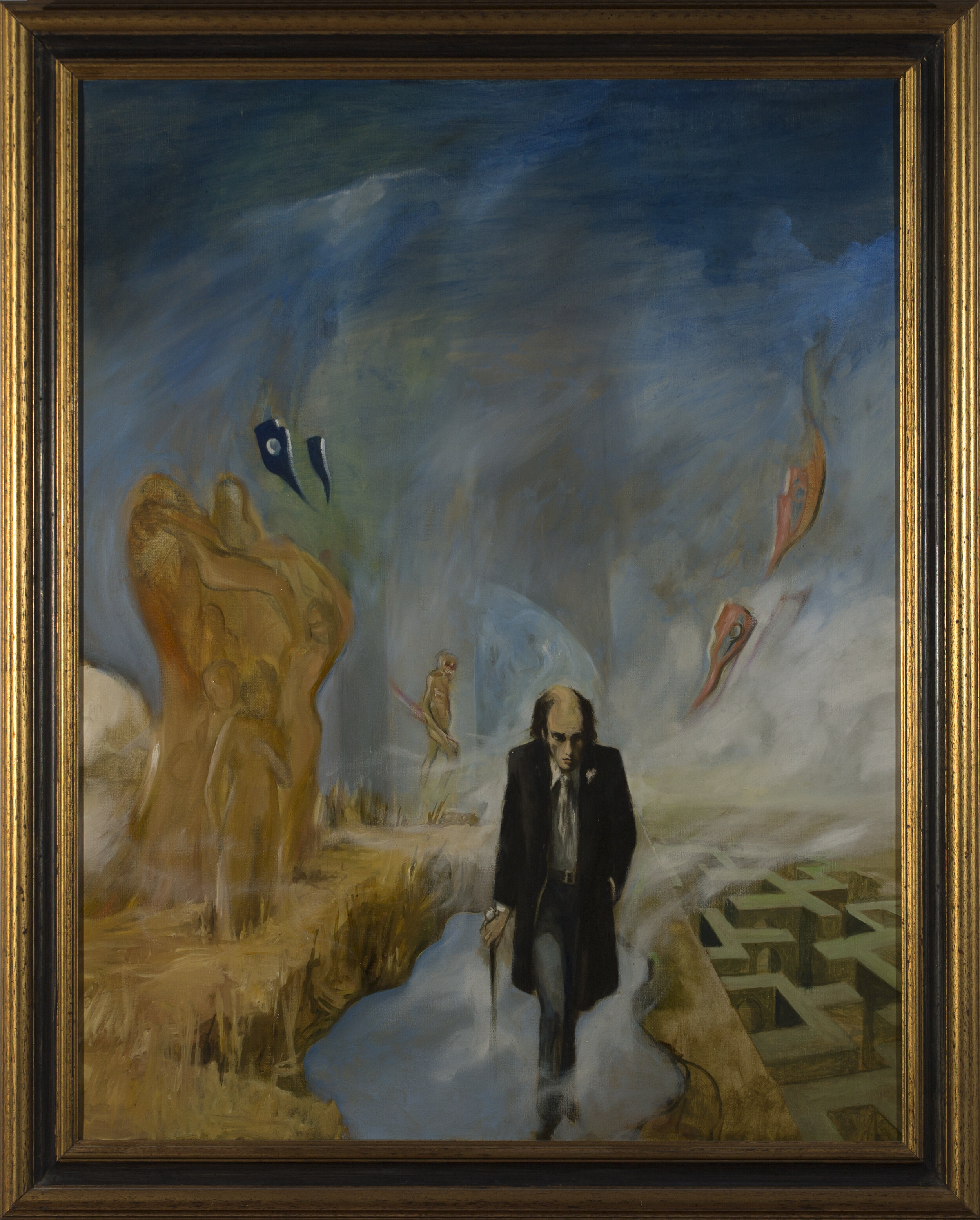 Self portrait, dreamscapePrivate collection, unknown.