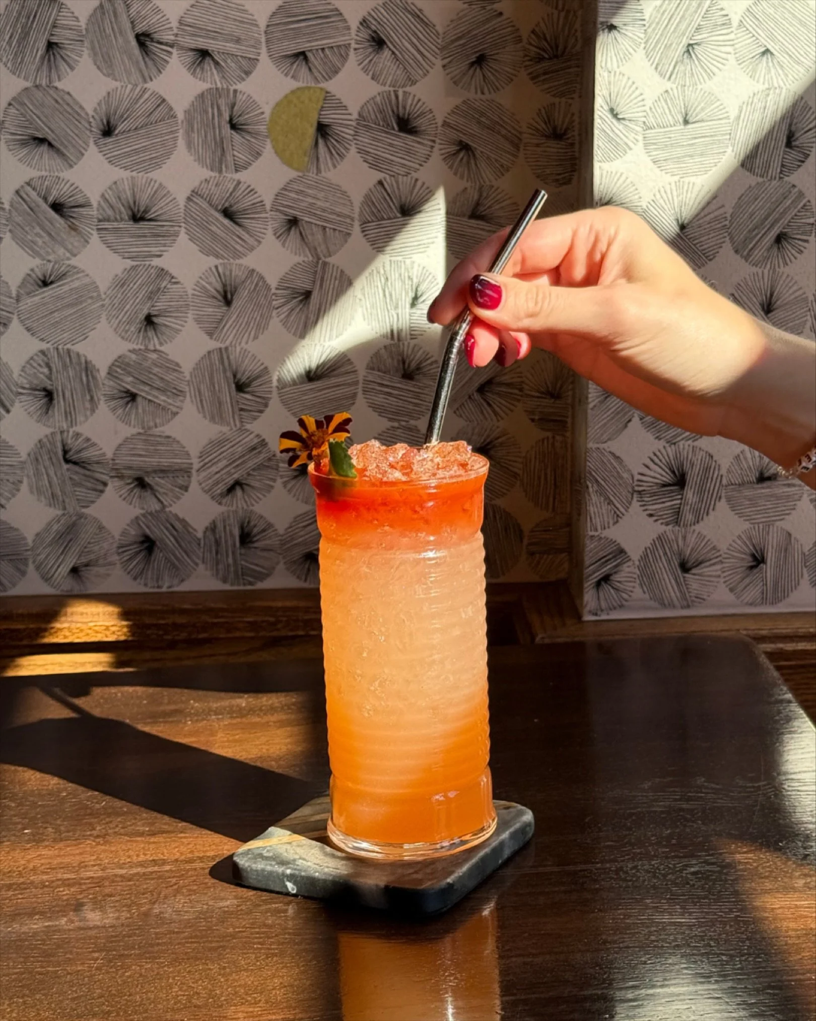 What’s on the fall menu? We’re serving up nostalgia.
The Boomerang is a throwback in a glass, channels Saturday morning cartoons and island dreams. Built with Claren rum, bright pineapple juice, zesty lime, and a dash of bitters, this co