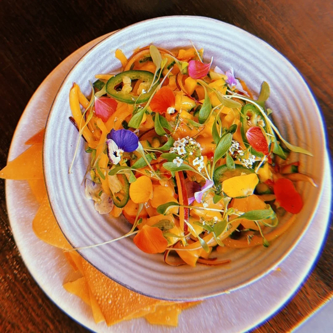 Shrimp Ceviche 🦐

Sweet mango, crisp cucumber, and a kick of fresno peppers and jalape&ntilde;os, all finished with passion fruit and orange juice for a citrus-forward bite that keeps you coming back 

#GeorgetownDC #CocktailBar #Farmtotable