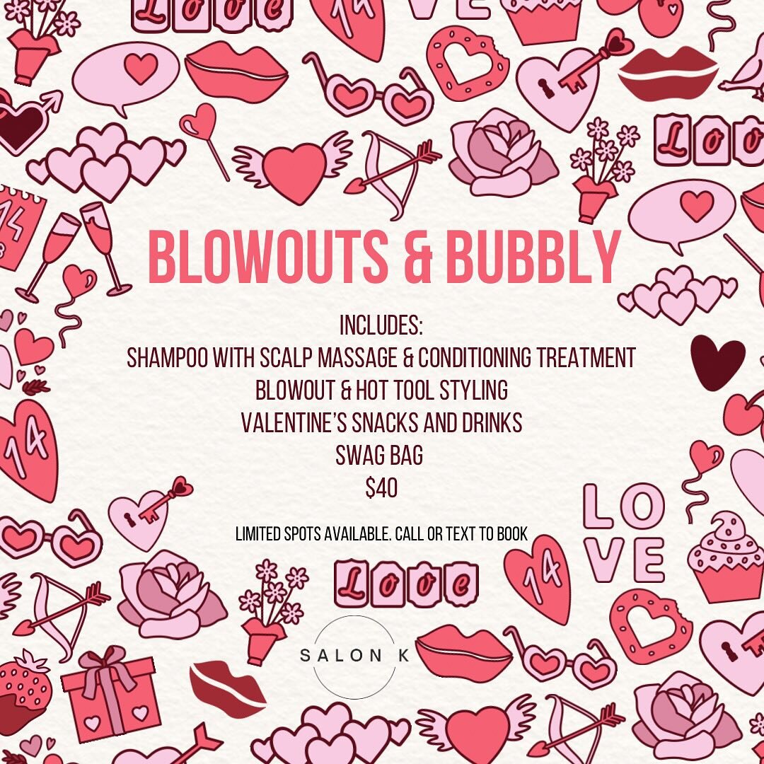 Treat yourself this Valentine&rsquo;s Day ❤️ Whether you&rsquo;re going on a hot date, having a Galentines, or staying in and relaxing it&rsquo;s always nice to have good hair. And trust us, you&rsquo;re not going to want to miss out on this swag bag