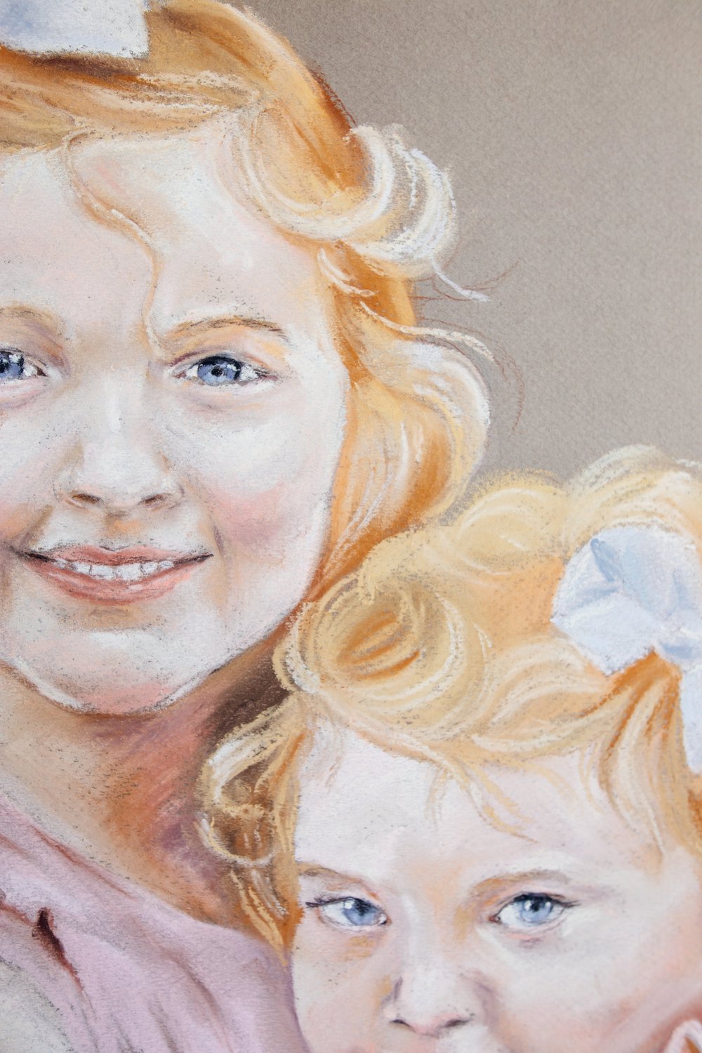  Soft pastel portrait, Sharp girls, Memphis TN fine art Ellywise Studios 
