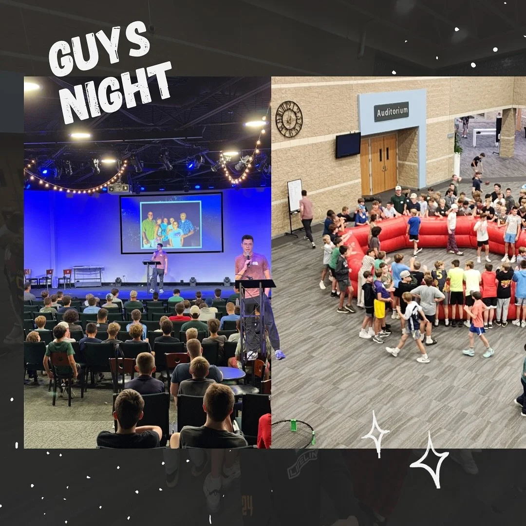 Last week at guys night, there was no shortage of chicken wings tournaments and opening the word! It was a great time having all our campuses in one building.