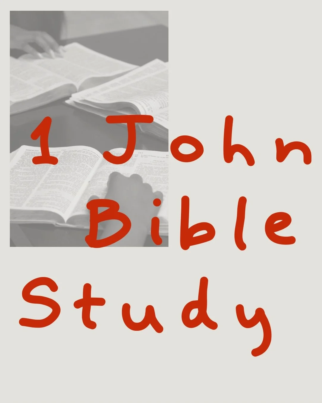 At High School Lifeline we are starting a two week bible study on 1 John. Here is a guide you can screenshot and follow along!
