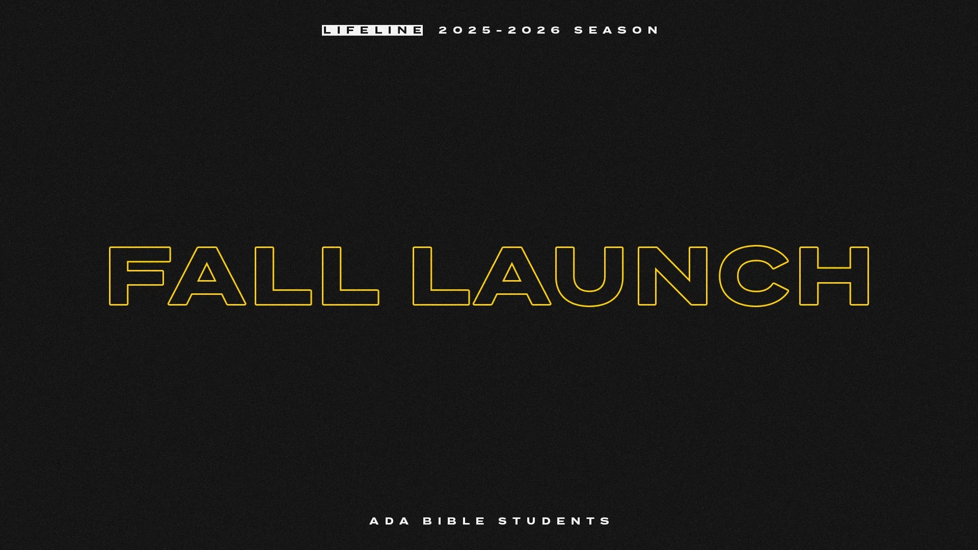 Lifeline Fall Launch
