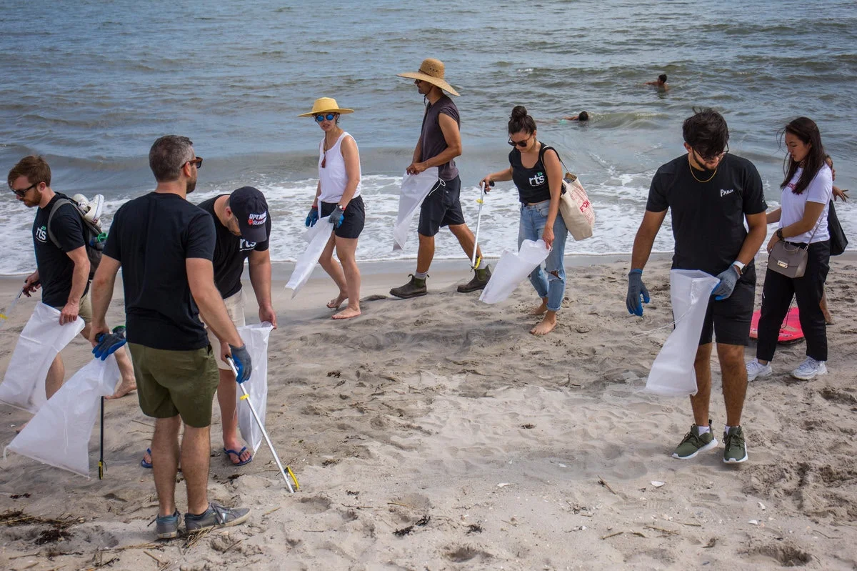 This Group Collected 1,200 Pounds Of Trash From Rockaway Beach In Two Hours