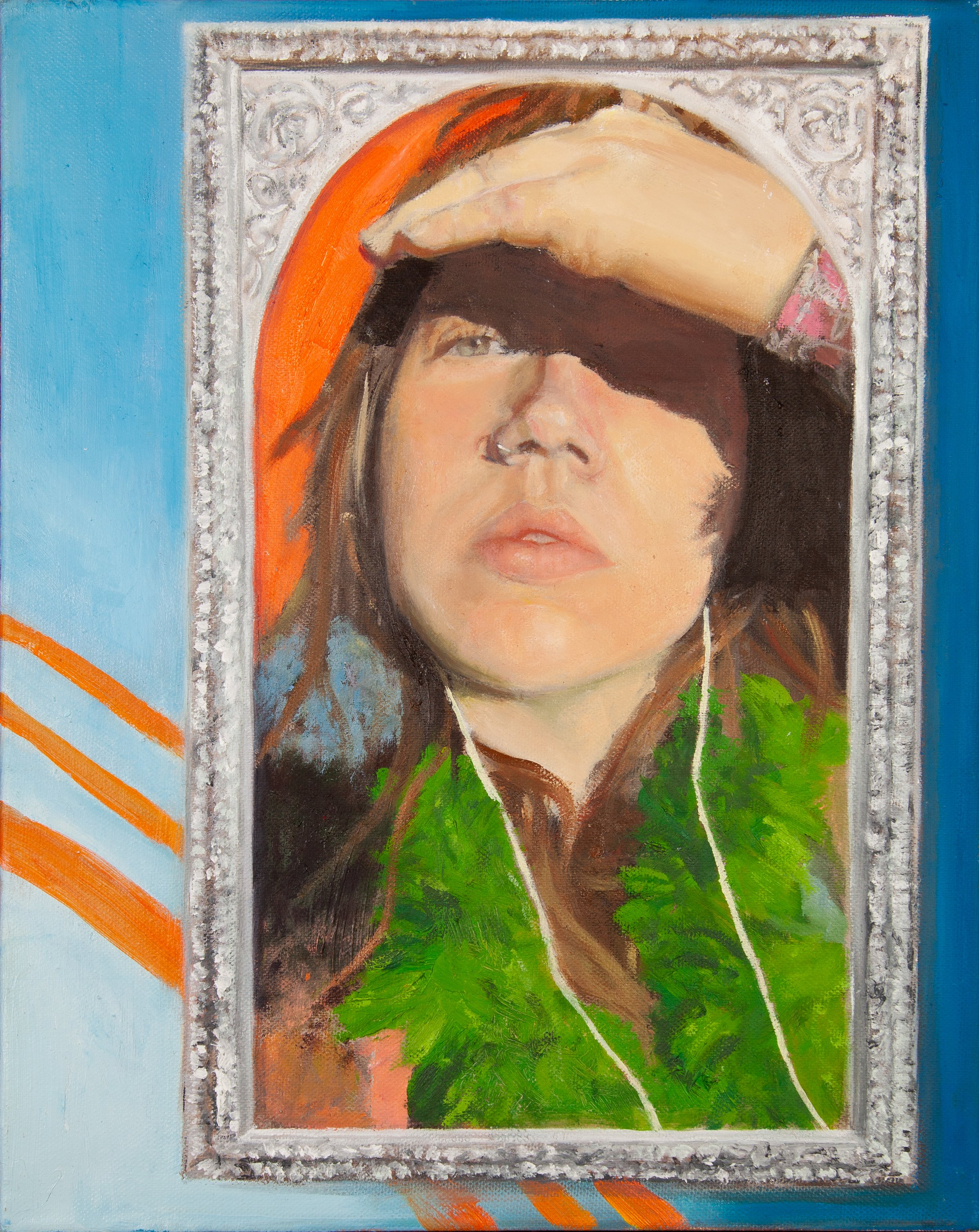 Direct - oil on canvas, 2026, 33 cm x 41 cm, available