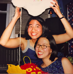Alvina and Grace as roommates in Boston!