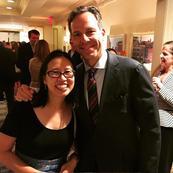 Grace and Jake Tapper at the Hachette Book Group Sales Conference