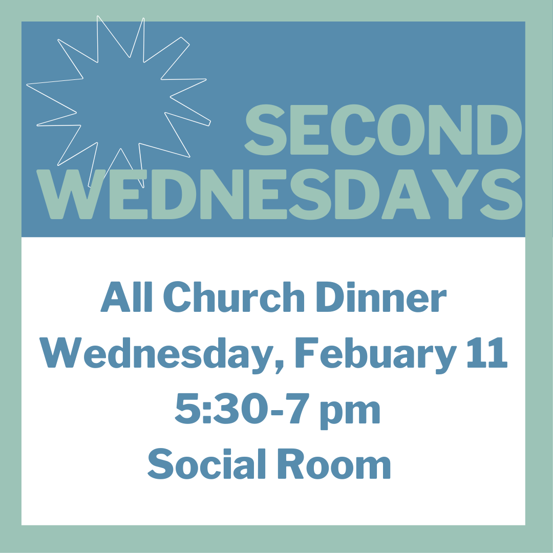Second Wednesdays Dinner