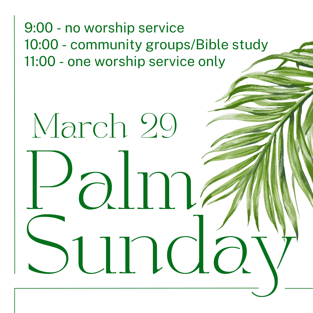 Palm Sunday