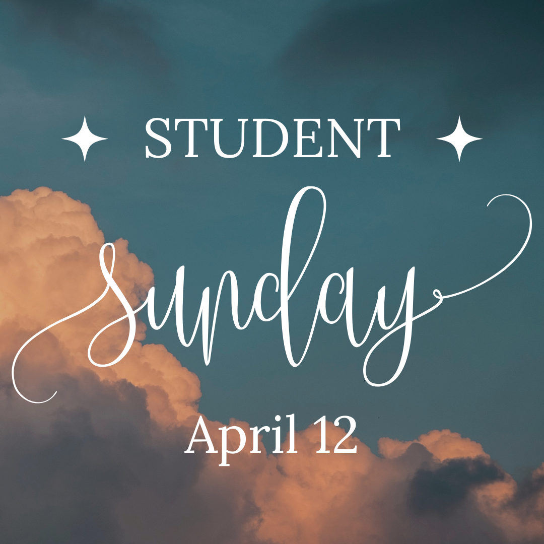 Student Sunday