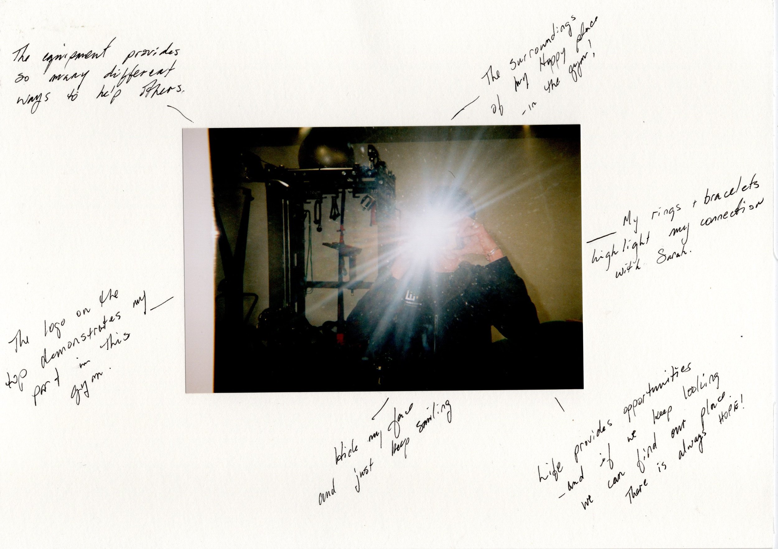 Annotated photography by Paula Dalziel