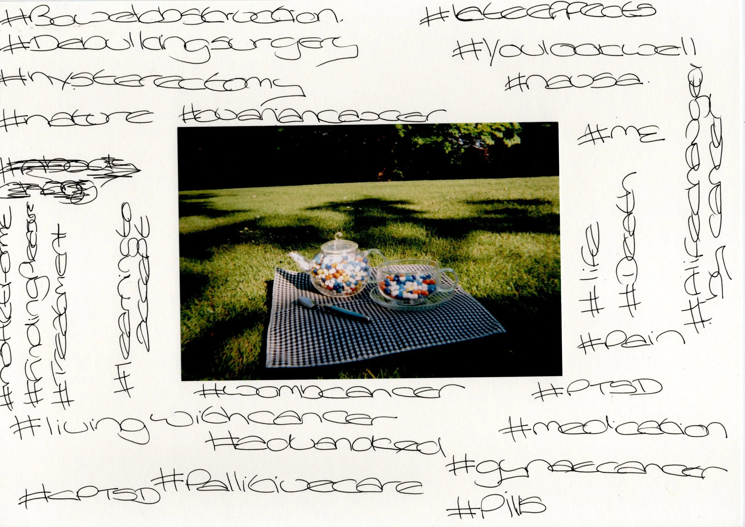 Annotated photography by Sarah-Jane
