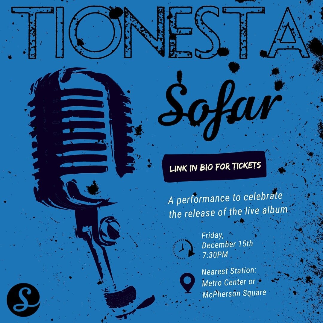 Hey DC, we&rsquo;ve got another @sofardc show coming up this Friday at 7:30pm at a secret location downtown! Join us, and two other artists, for a whole lotta groovy tunes as we celebrate the release of our live recorded album! 🎶🎸🤘🏽

Use code SOF