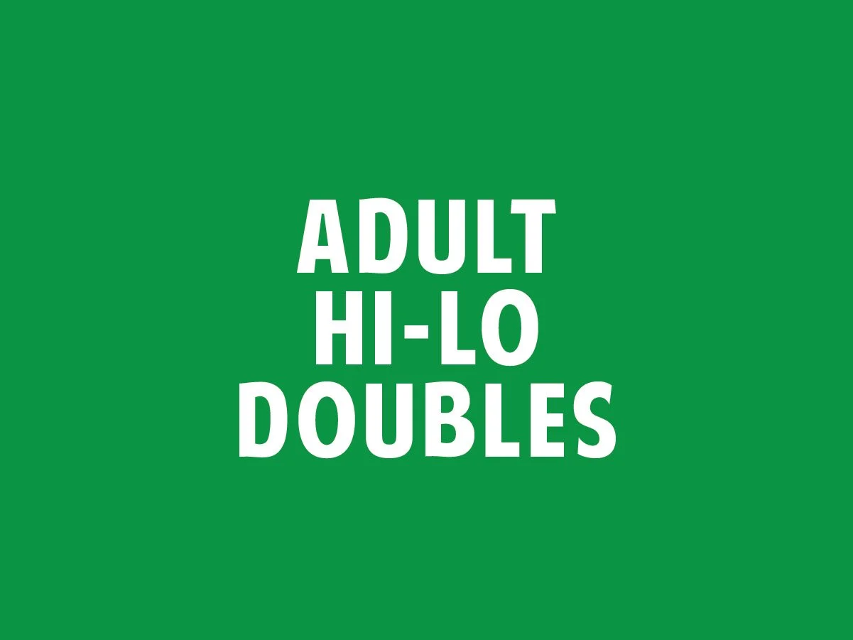 Adult Hi-Lo Doubles Zones