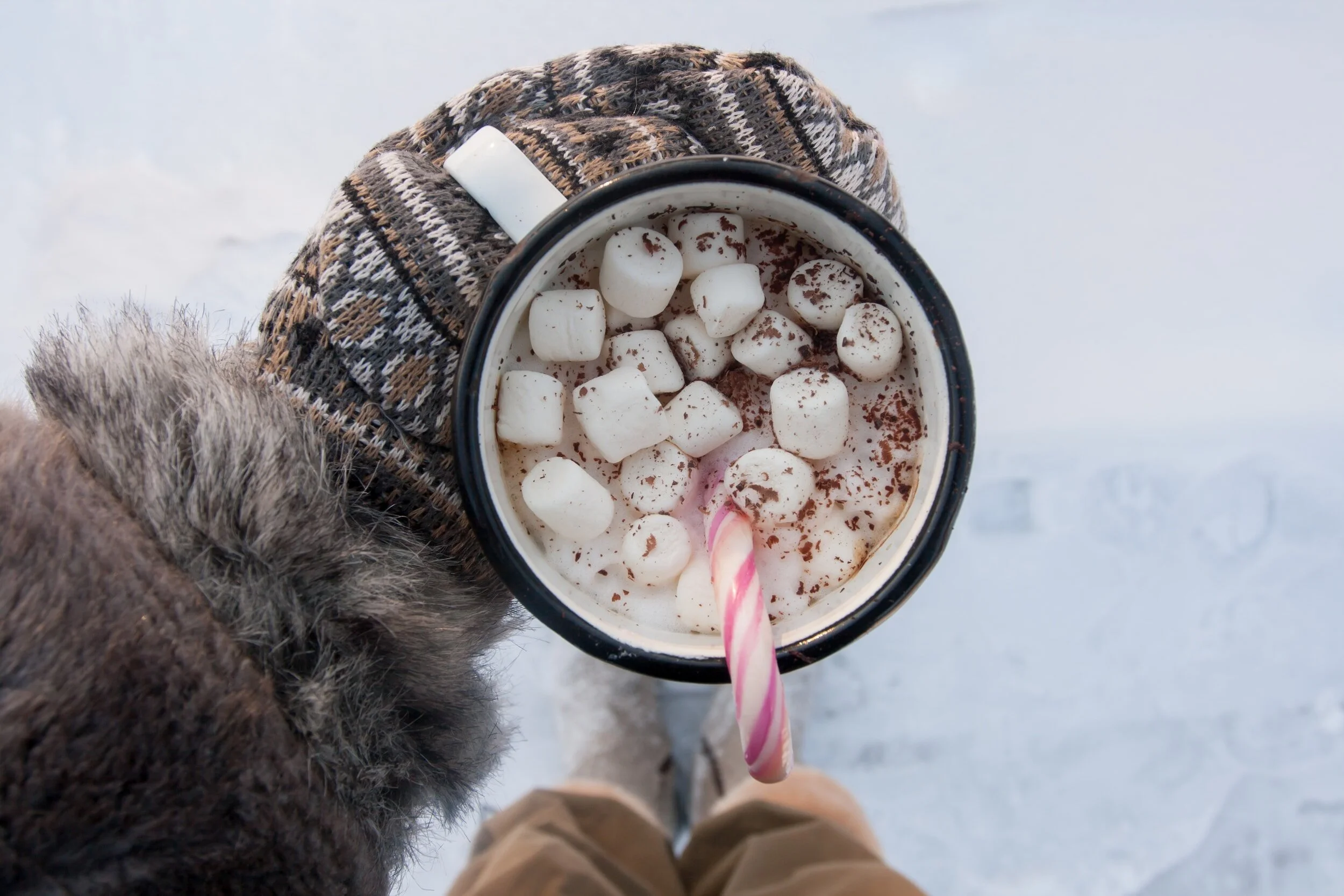 Peppermint Hot Chocolate in a Mug Mix