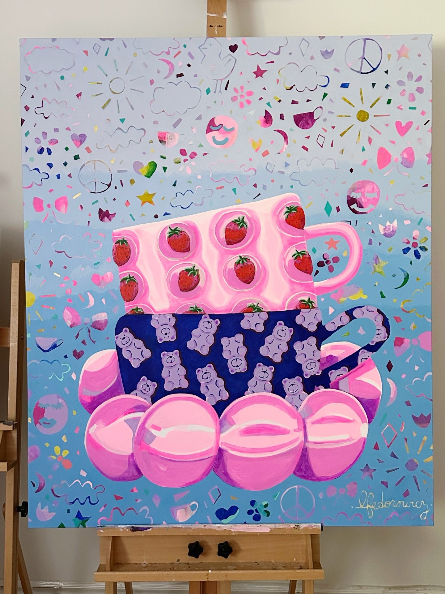 This painting is in the home stretch. Has anyone seen my motivation to finish it around? It&rsquo;s so funny when as an artist, something is so close to done- but doing those last few hours (when you&rsquo;ve already spent countless hours) sometimes 