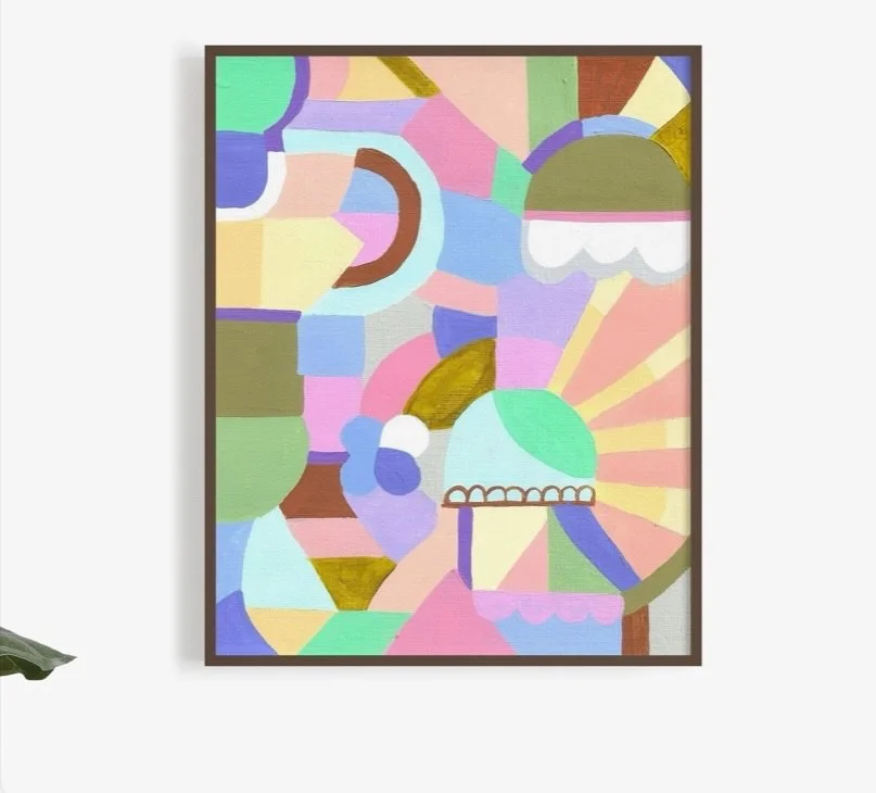 Scrolling my photo feed at 4AM, back in an insomnia period- and I find 
&ldquo;You&rsquo;re the Masterpiece &rdquo; 
8&rdquo; x 10&rdquo; on Premium Canvas Paper 

I believe this one is one of my favorites of the recent works on paper. These works on