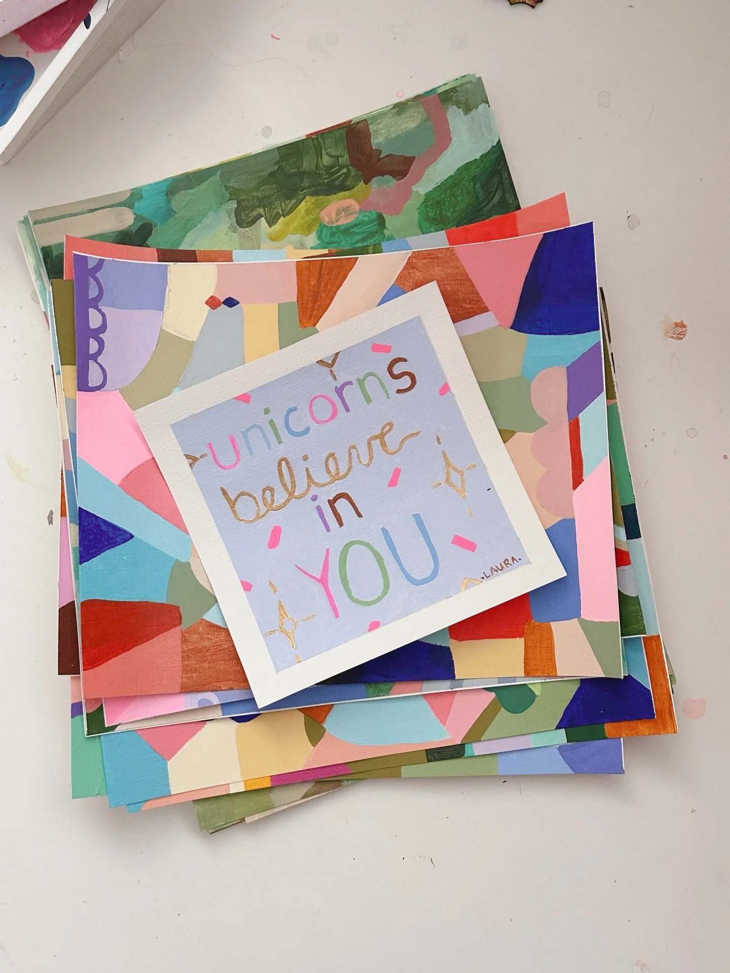 The reminder to believe in ourselves we all need sometimes. Share with someone you feel is doing such a good job and needs a bit of recognition ✨

#encouragement #community #fyp #brightart #unicorn