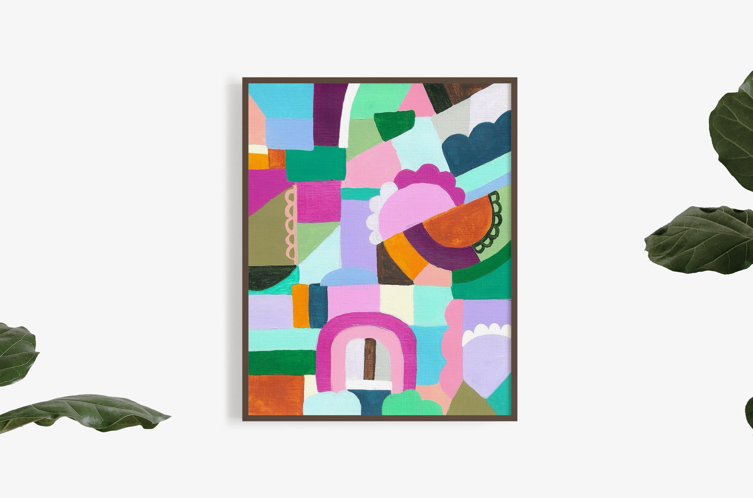 Original Artwork "Picket Fence"