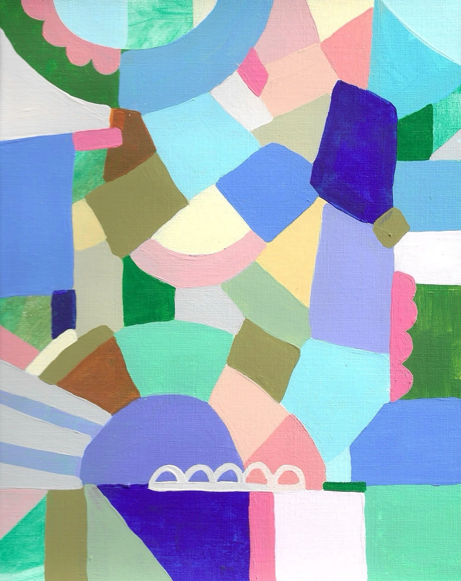 Original Artwork " Mama Duck "