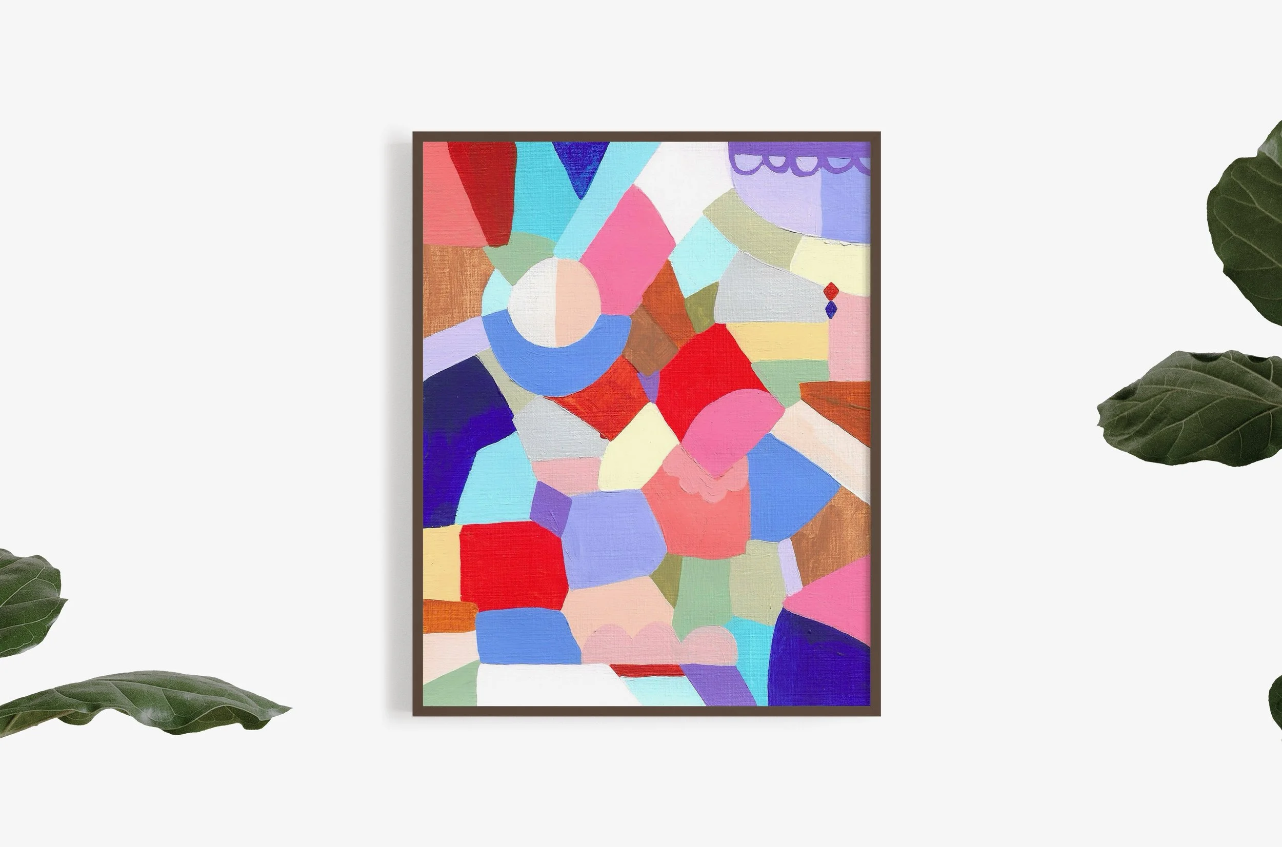 Original Art "Handheld Mirror"