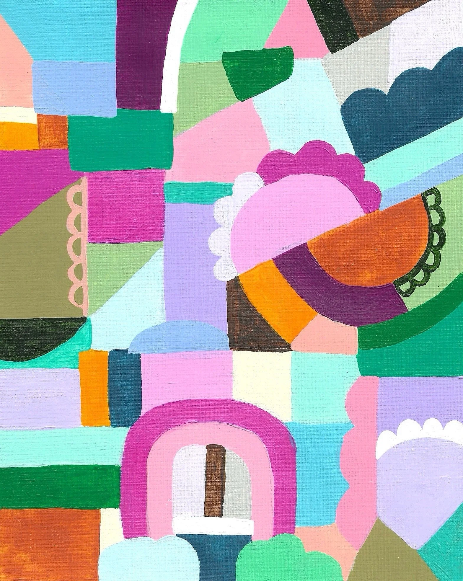 Original Artwork "Picket Fence"