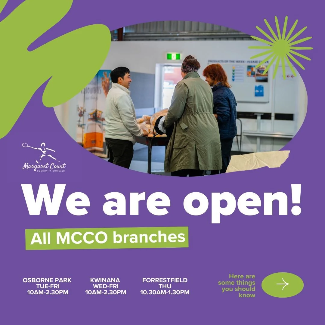 We&rsquo;re back and ready to serve! 🤍

MCCO is open! We&rsquo;re looking forward to welcoming you in. Please see the post below for some things you need to know as we kick of the new year. 

See you soon!

#mcco #2026