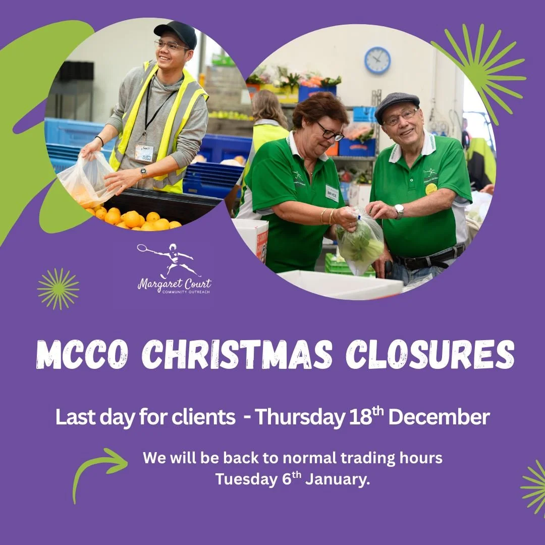 REMINDER: THURSDAY IS THE LAST DAY FOR MCCO CLIENTS
