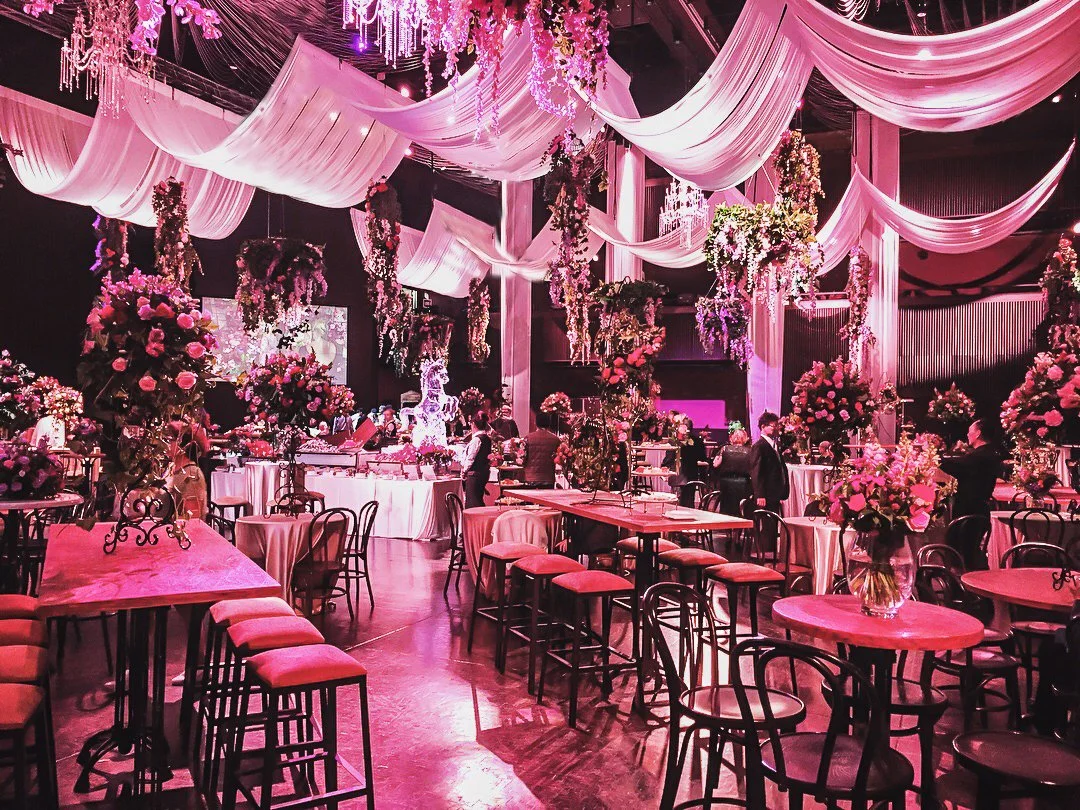 Gala Dinner Event Styling and Centrepieces