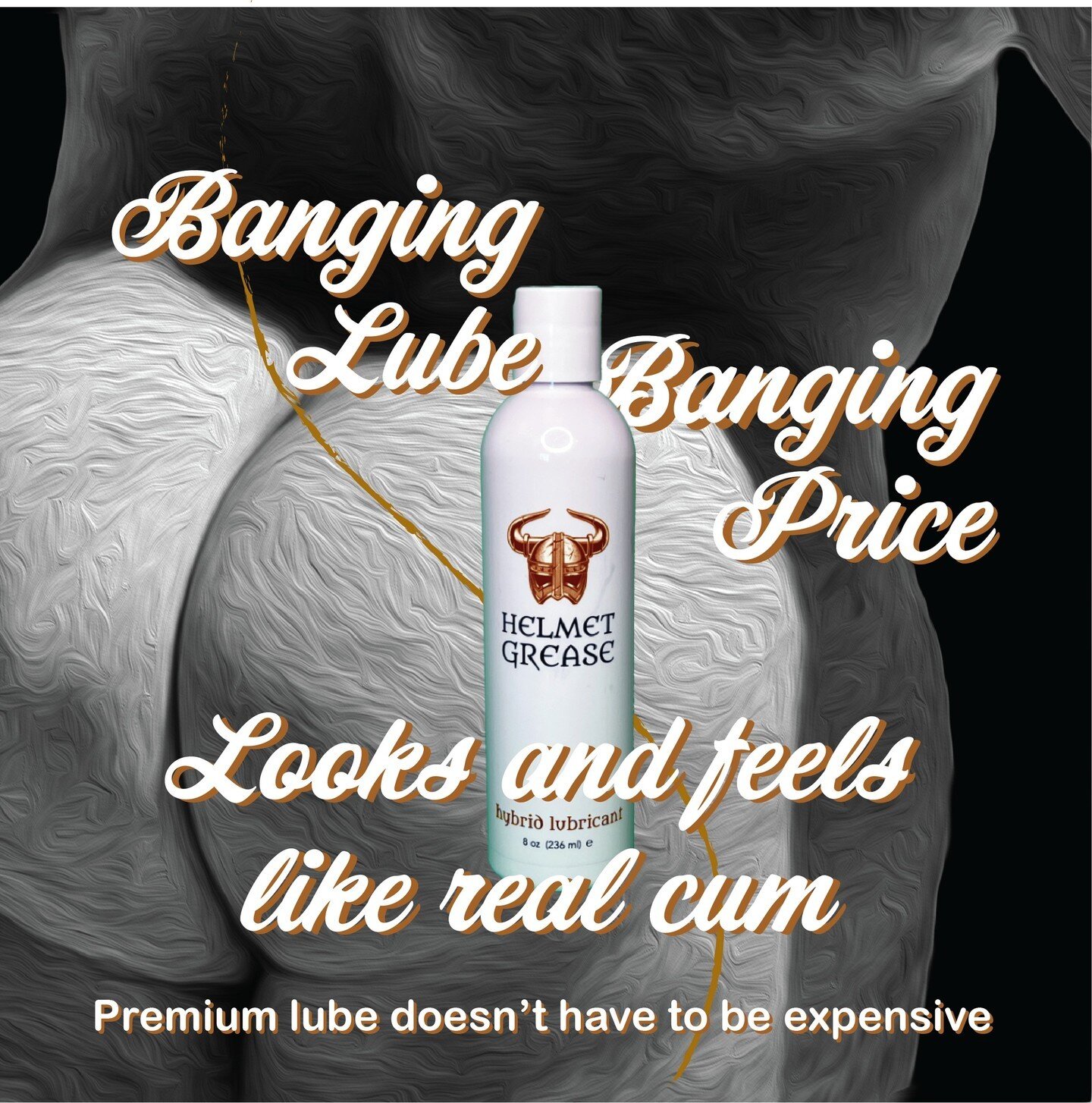 Lube that looks and feels like real cum! Banging Lube at a Banging Price!⁠ www.helmetgrease.com⁠
⁠
#helmetgrease #sexlube #banginglube #lubelife #getwet #sexualwellness #sexualhealth #wetness #bettersex #bedroomessentials #pleasureenhancement #gaypri