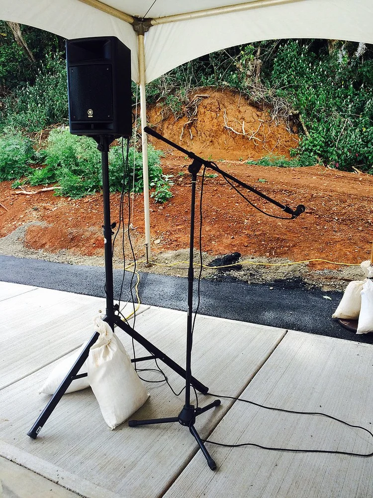 Podium & PA System — Lee's Rentals Kauai