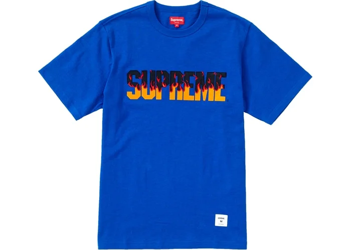 Supreme Flames S/S Top Royal