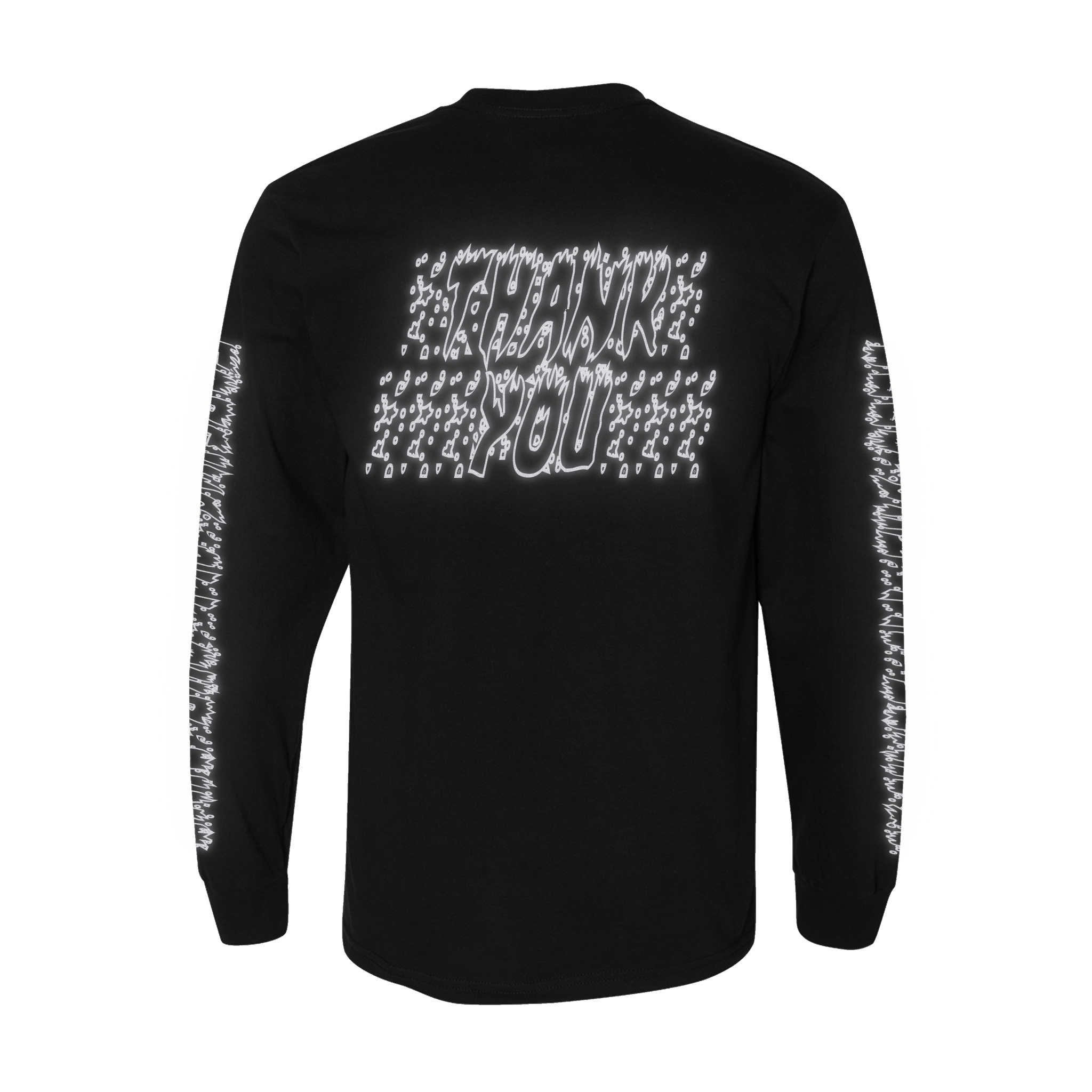 Familia Long-Sleeve Tee Shirt - Black/3M