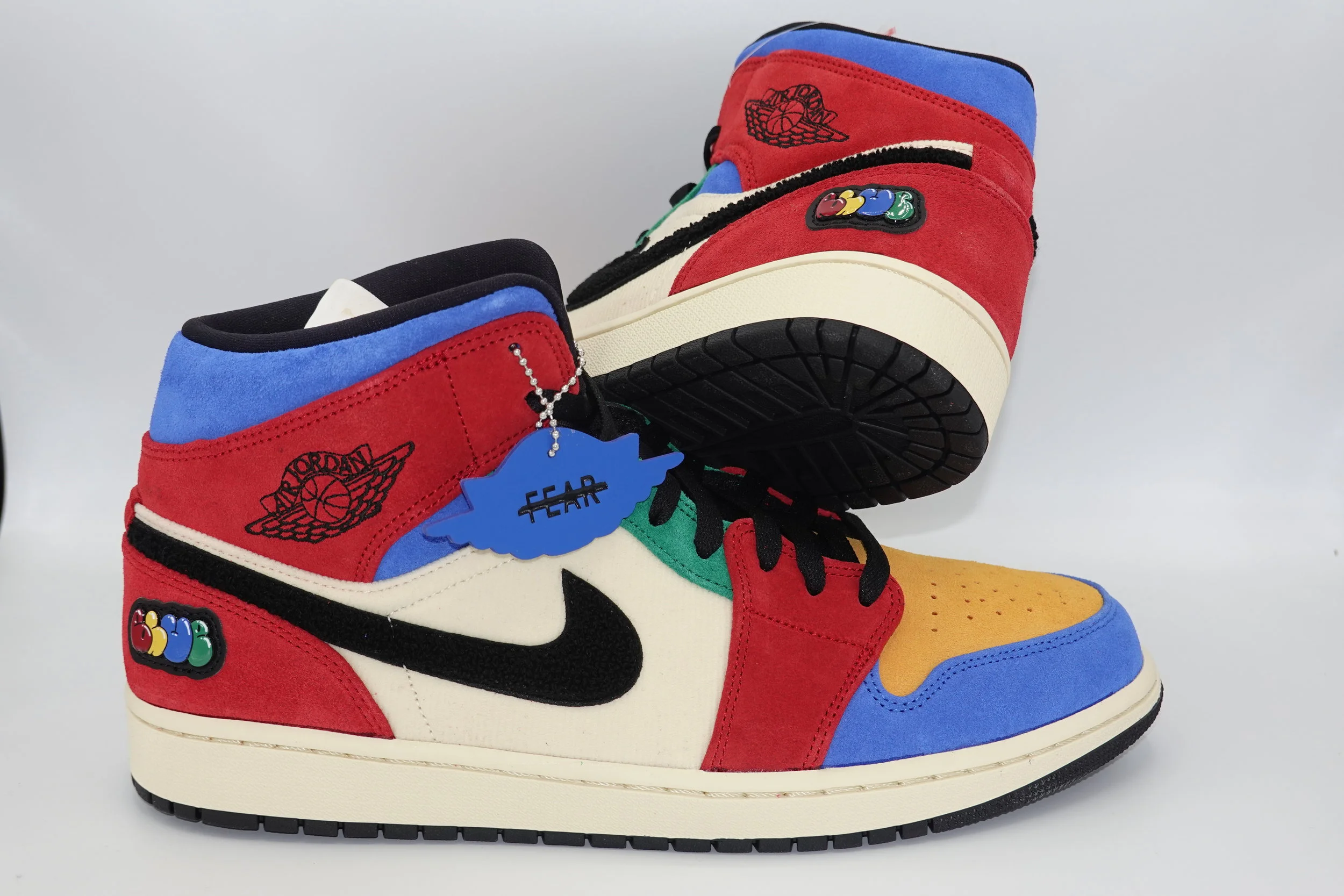 Air Jordan 1 Mid Fearless Blue the Great