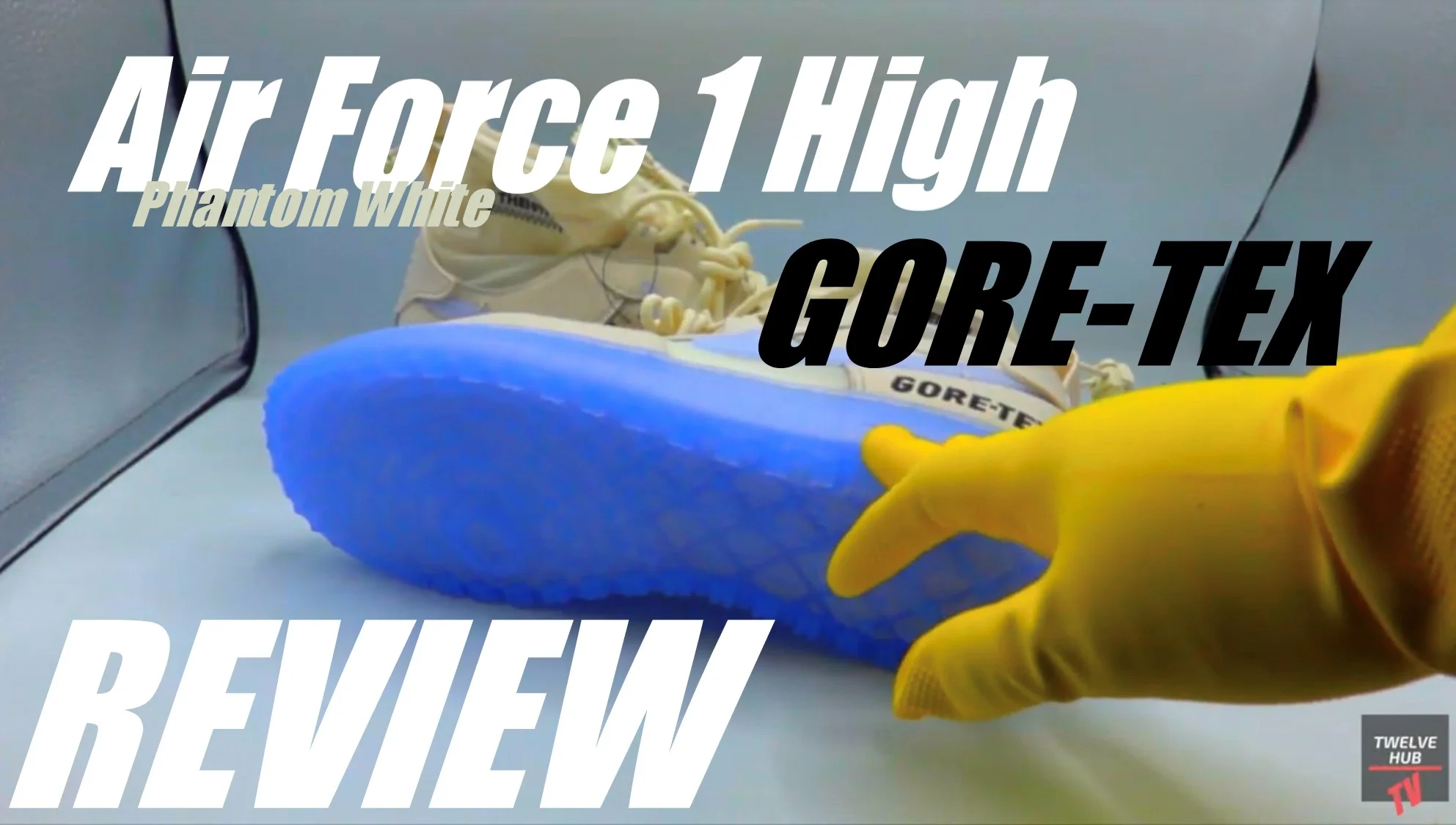 VIDEO: Air Force 1 Gore-Tex High Phantom White Review