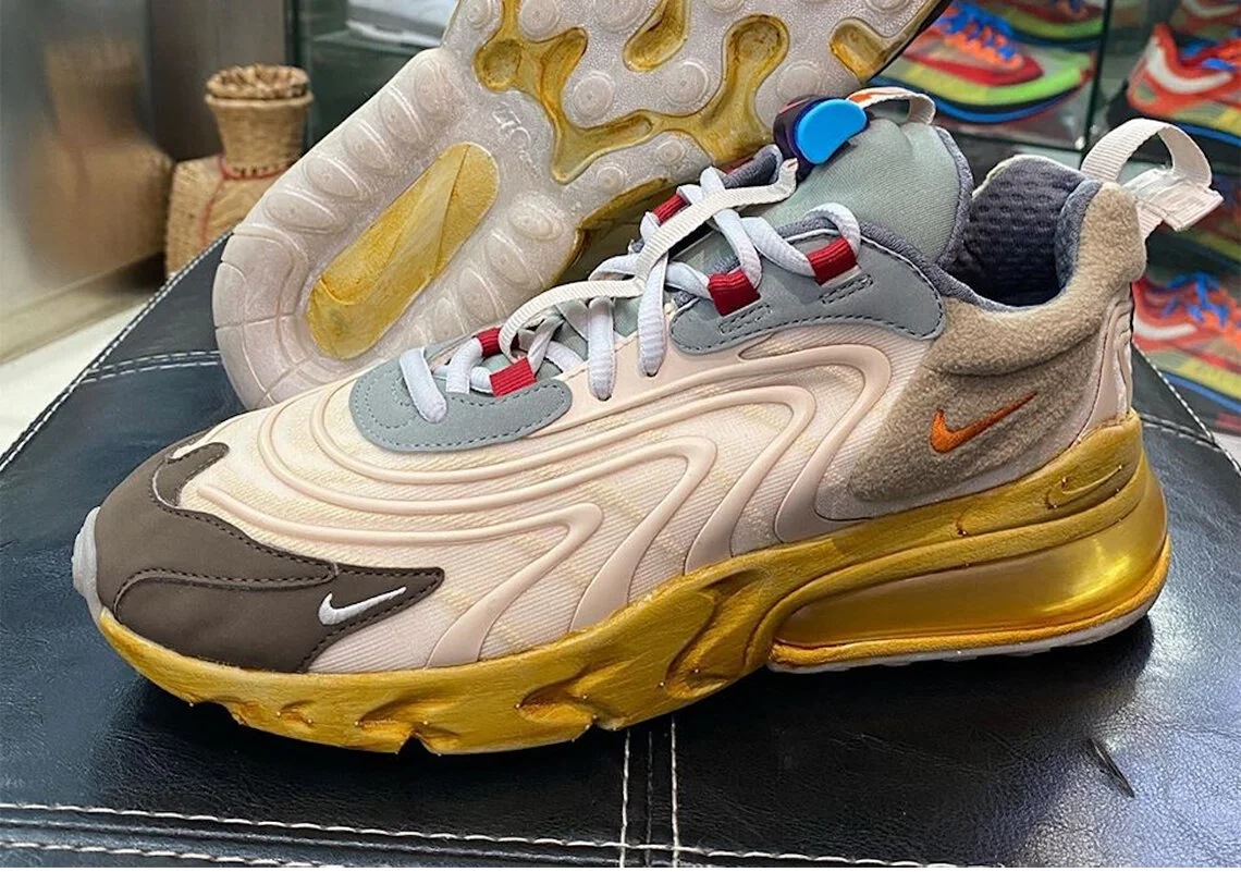 FIRST LOOK: Travis Scott X Nike Air Max 270 React Sneaker 