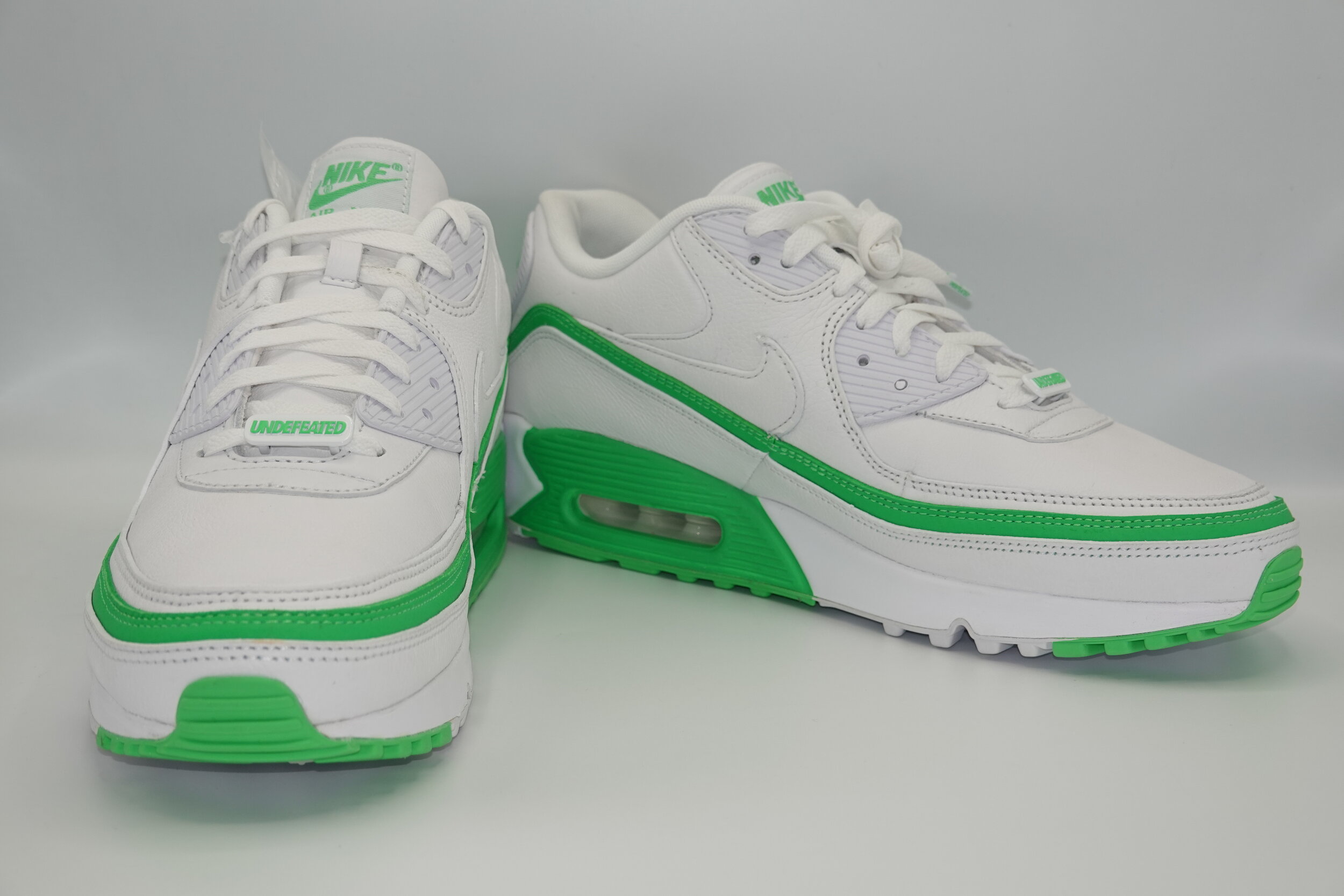 Air Max 90 Undefeated White Green — The Twelve Hub