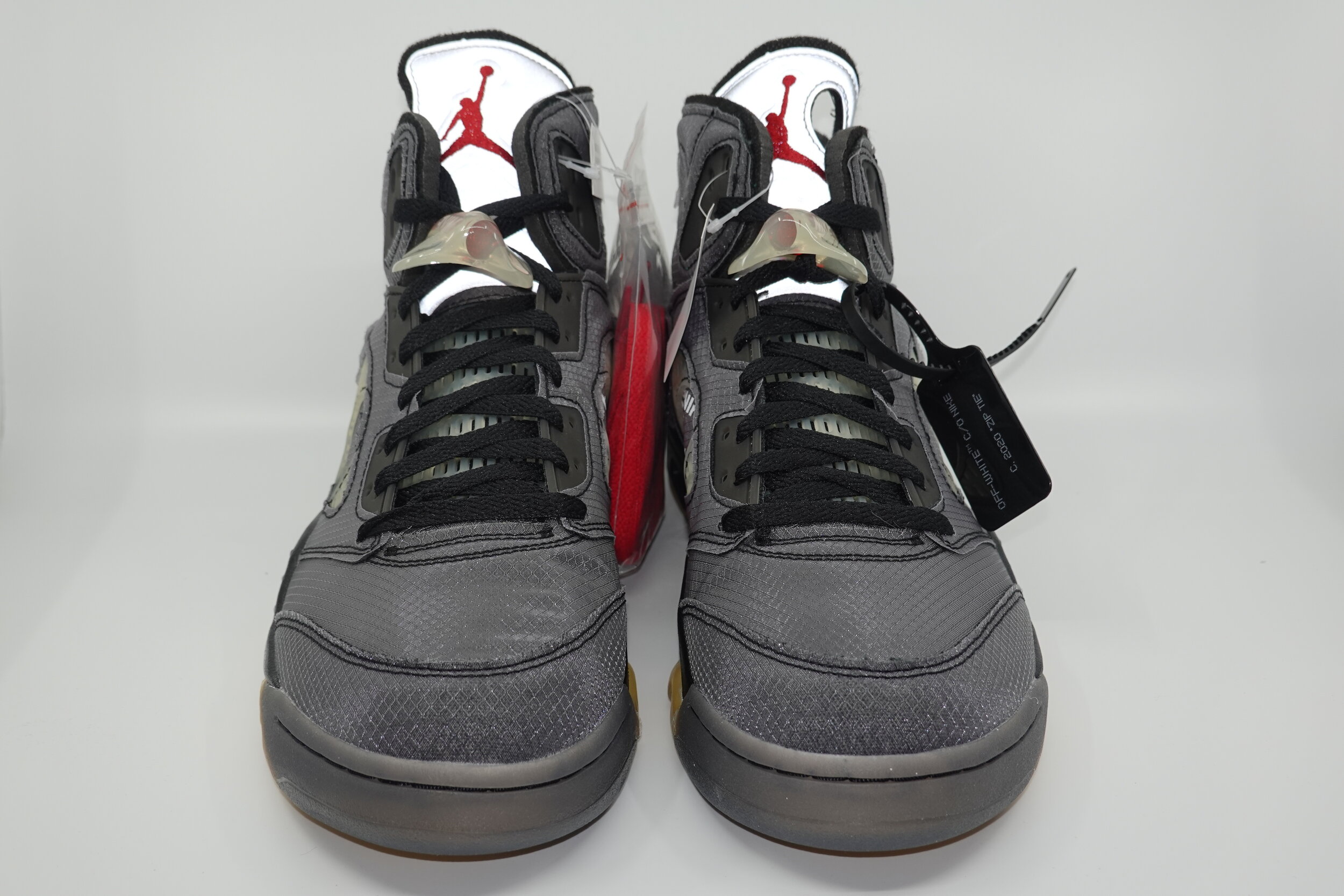 jordan 5 off white black