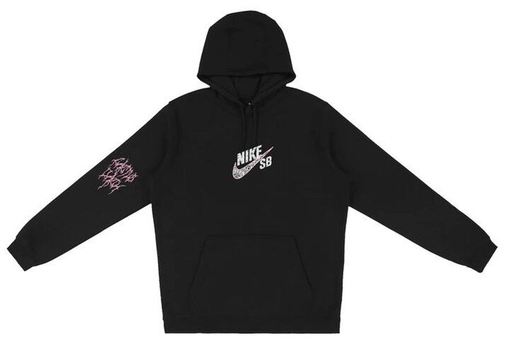 Travis Scott Cactus Jack For Nike SB Hoodie Black