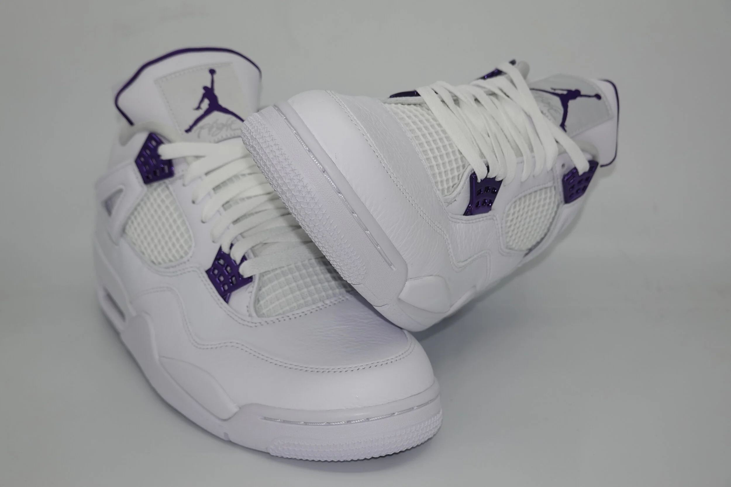 Air Jordan 4 Purple Metallic