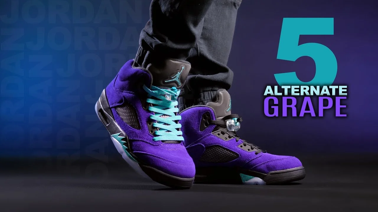 Jordan 5 "Alternate Grape" release pushed back to 7/8