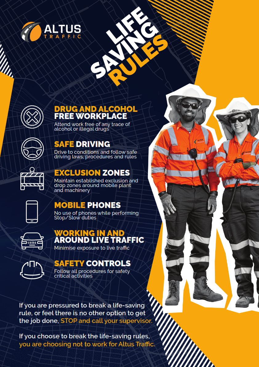 Altus Traffic Implements Life Saving Rules — Altus Traffic