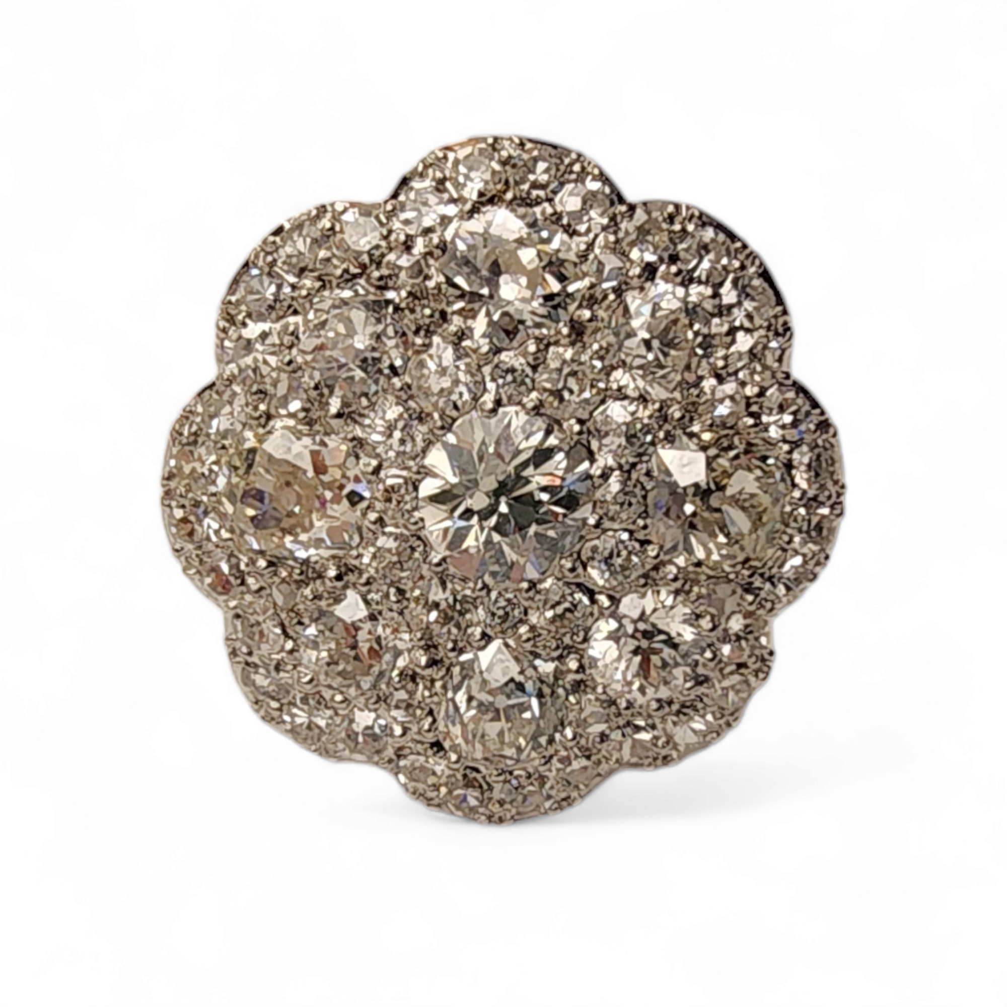 ANTIQUE PLATINUM AND DIAMOND RING (Copy)