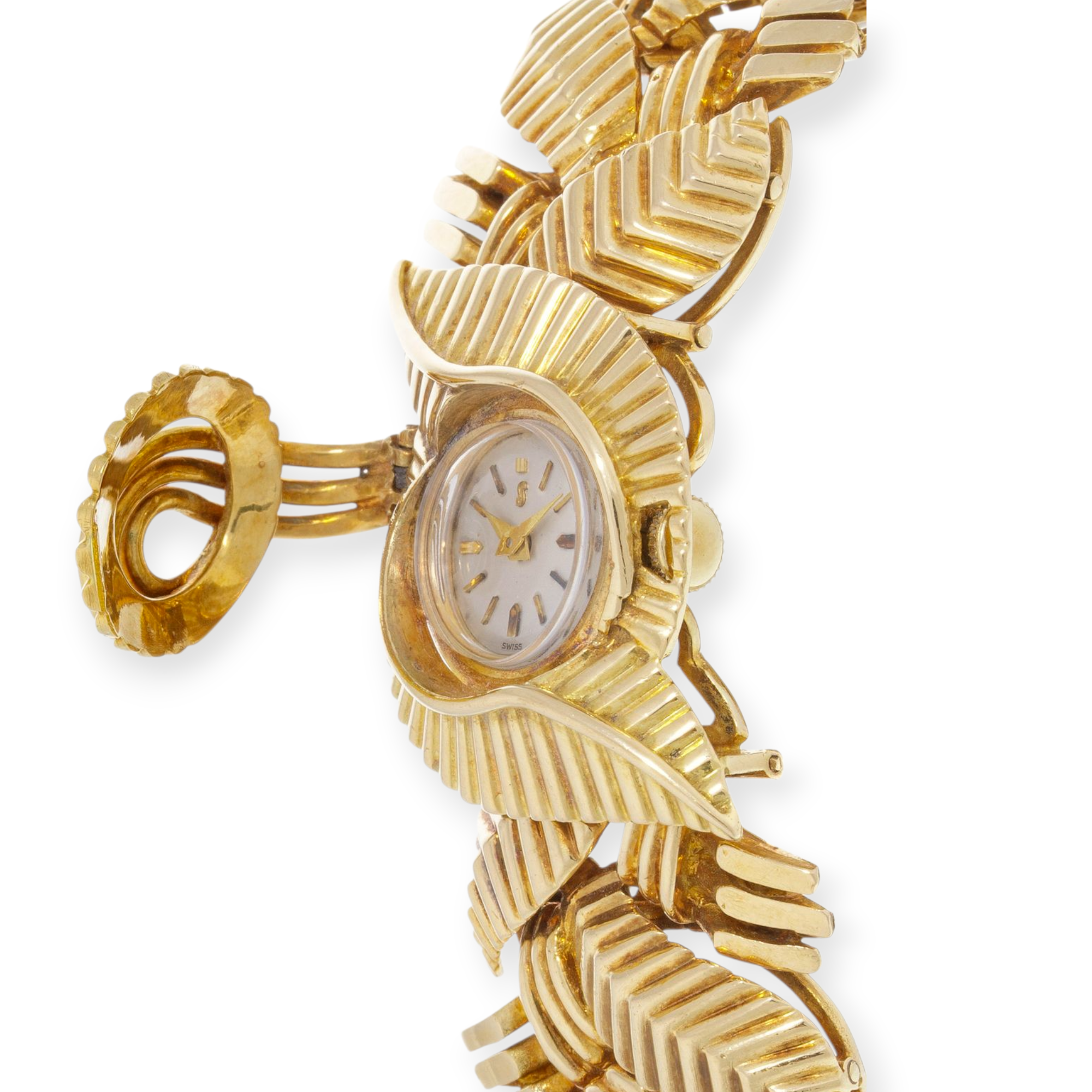 Mid Century Gold Cover/Surprise Watch Bracelet