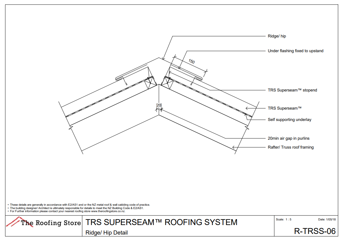 The Roofing Store TRS Super Seam Steel Roofing And Cladding the-roofing-store-trs-super-seam-steel-roofing-and-cladding